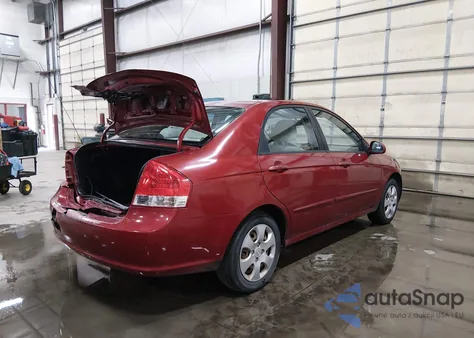 2009 Kia Spectra Ex из США, поврежденный, VIN KNAFE221195609429